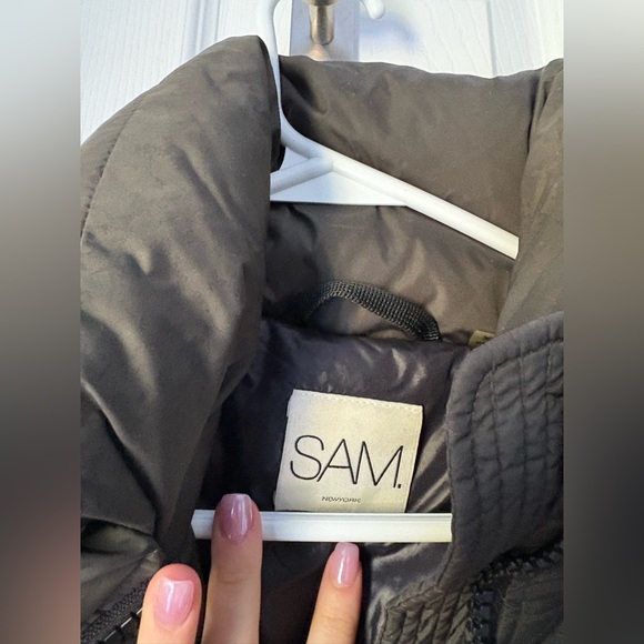 Beautiful green SAM NEW YORK puffer jacket - Picture 4 of 6